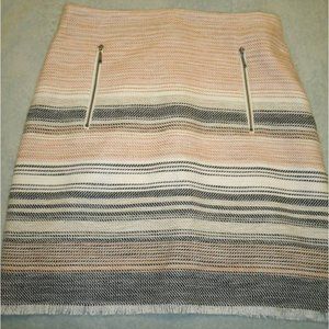 NWT LOFT Tweed Skirt Size 4
